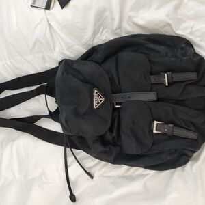 Prada Nylon Black backpack Small